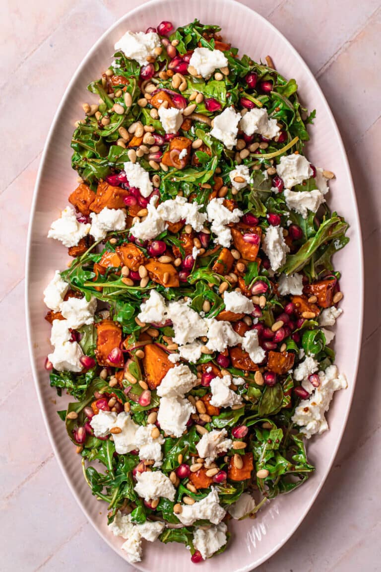 Photo inspiration: Fresh Look at Roasted Sweet Potato Goat Cheese Salad